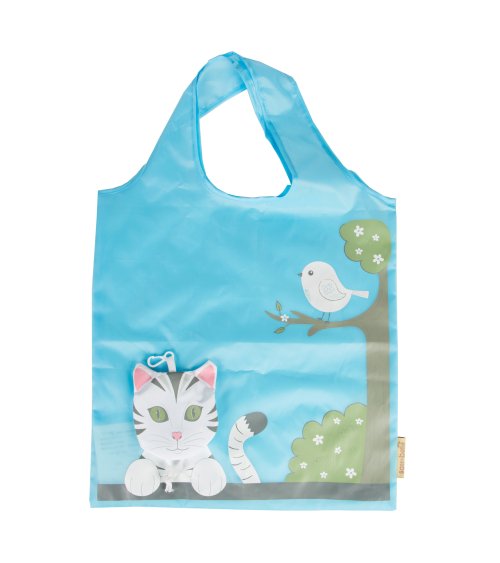 opvouwbare shopping bag 'Cat'