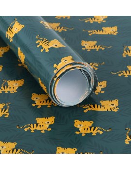 Kaftpapier inpakpapier tijger jungle - A Little Lovely Company