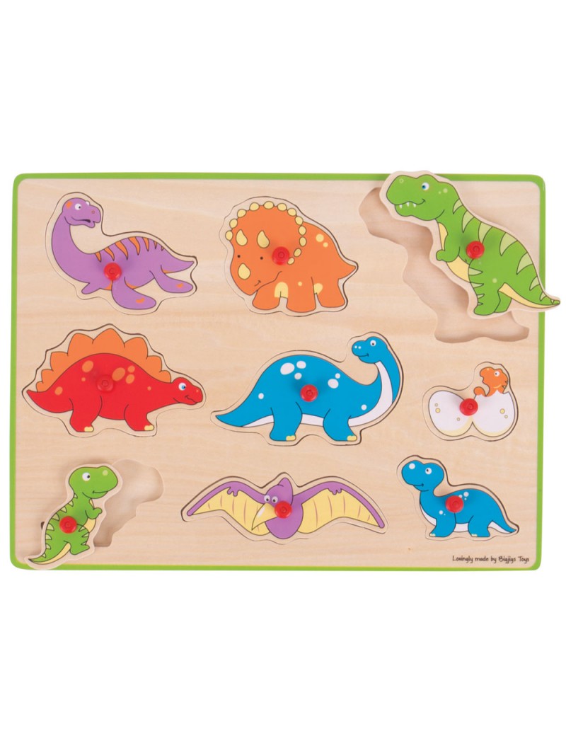 Houten puzzel dino 3D BigJigs