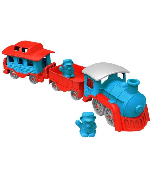 Speelgoed trein blauw - Green Toys