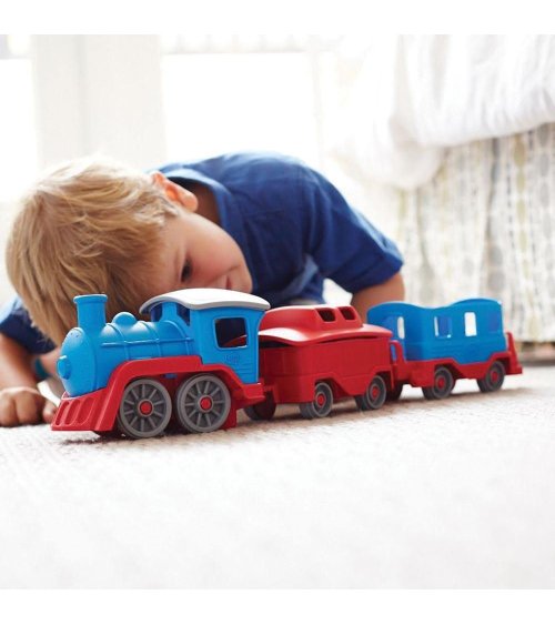 Speelgoed trein blauw - Green Toys