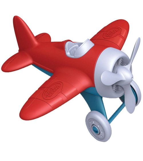 Speelgoed vliegtuig rood - Green Toys