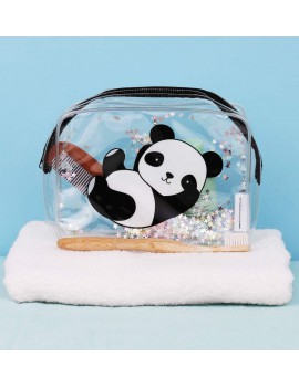 Glitter toilettas panda - A Little Lovely Company