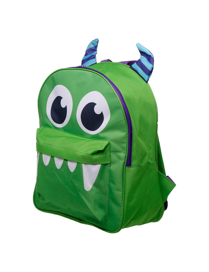 Kleuter rugzak groen monster Kleuter rugzak groen monster