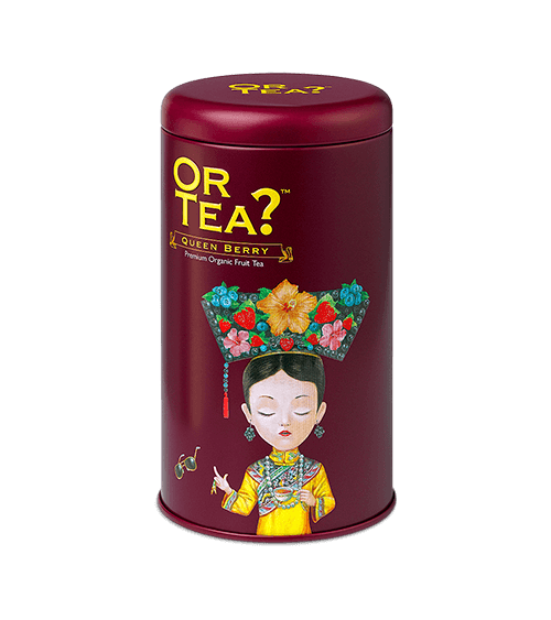 Queen Berry tin canister - Or Tea?