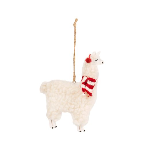 Kersthanger lama alpaca - Sass & Belle