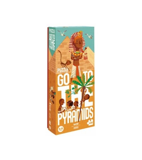 Go to the pyramids puzzel 5+ jaar - Londji