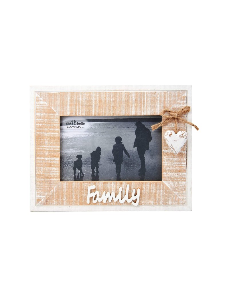 Family fotokader hout wit - Sass & Belle Family fotokader hout wit - Sass & Belle