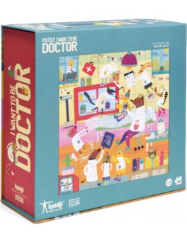 I want to be a doctor puzzel (3+) - Londji