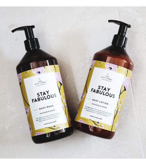 Body wash stay fabulous - The Gift Label