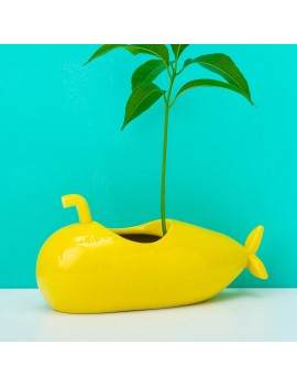Yellow submarine bloempot - Bitten Design