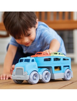 Auto transporter blauw - Green Toys