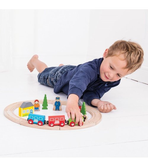 Speelgoed treinset - Green Toys