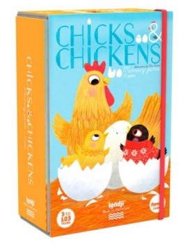 Chicks and chickens memory (3+) - Londji