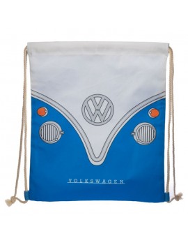 Trekkoord rugzak Volkswagen blauw - Puckator