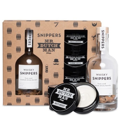 Whisky snippers Mr Dutch Man cadeaubox - Spek Amsterdam