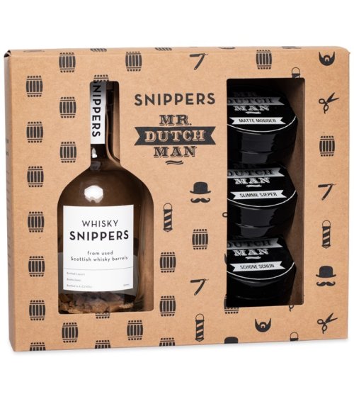 Whisky snippers Mr Dutch Man cadeaubox - Spek Amsterdam
