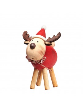 Rudolf kerstdecoratie hout - Sass & Belle