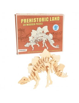 Dino houten 3D puzzel stegosaurus - Rex London