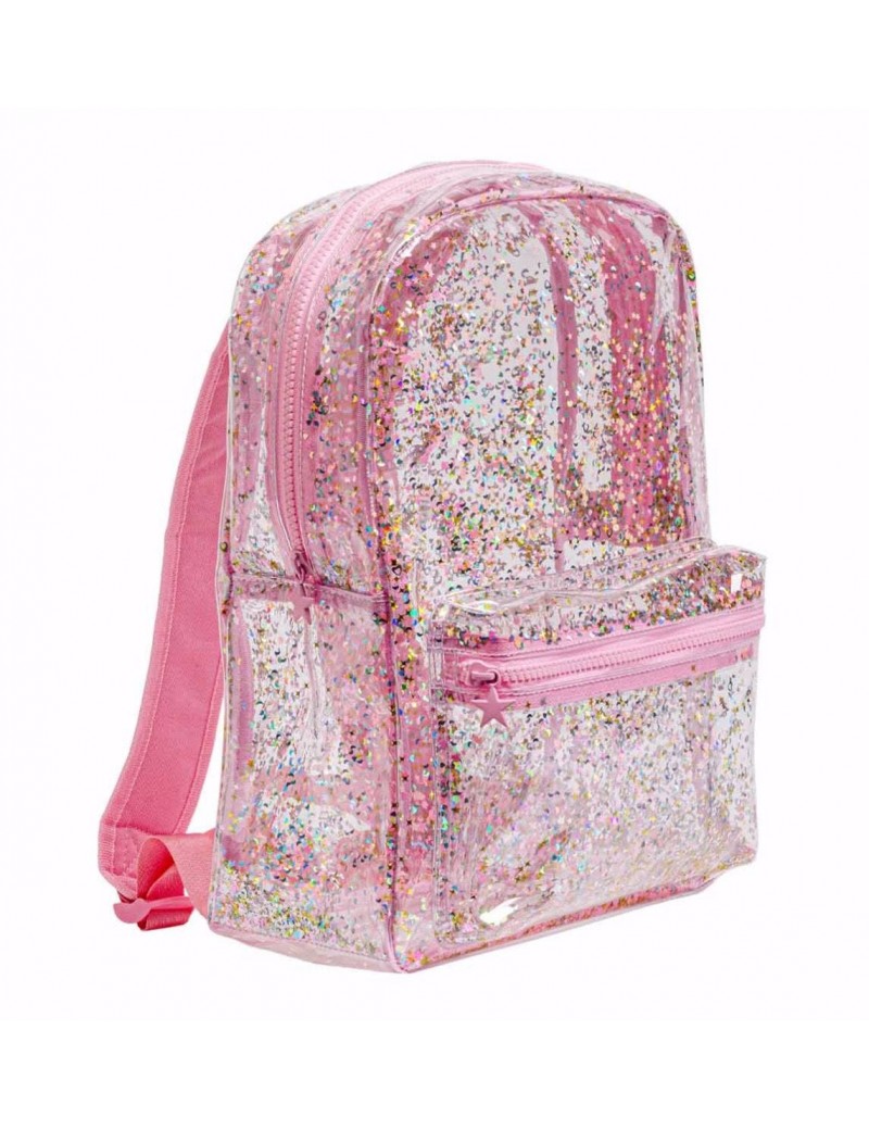 Glitter kleuter rugzak roze - A Little Lovely Company Glitter kleuter rugzak roze - A Little Lovely Company