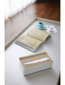 Tissue box zakdoekendoos wit - Yamazaki