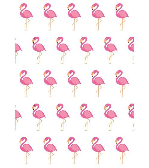 Pakket van 8: Wenskaart "Flamingo"