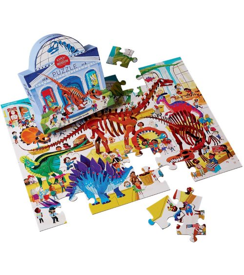 Dino puzzel day at the museum - Crocodile Creek