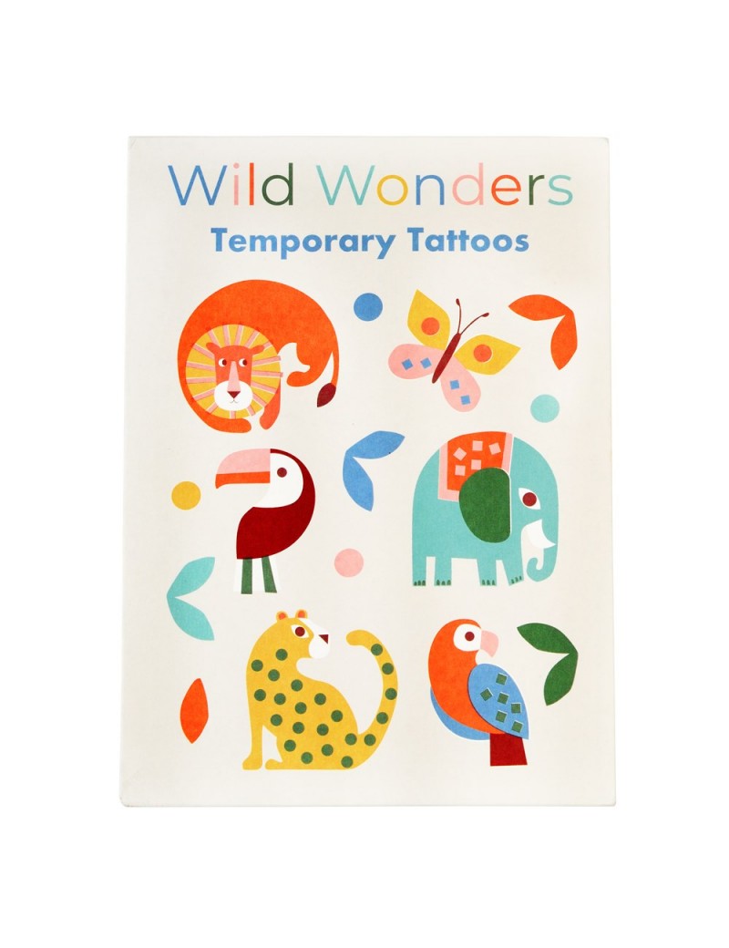 Wild Wonders tijdelijke tattoos - Rex London
