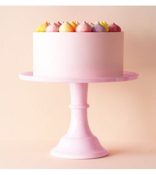 Grote taartplateau roze - A Little Lovely Company