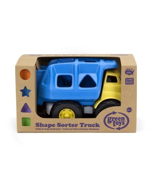 Speelgoed vrachtwagen met vormen - Green Toys