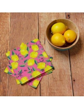 Boho servetten citroenen - Talking Tables