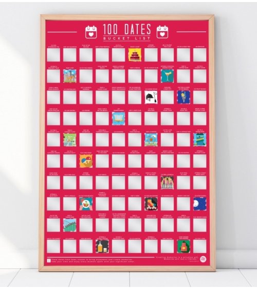 100 dates bucketlist krasposter