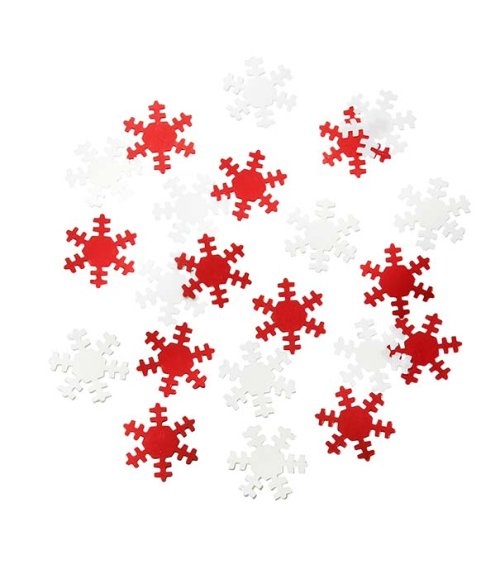 tafeldeco Snowflake Scatter 'Russian Christmas' - Talking Tables