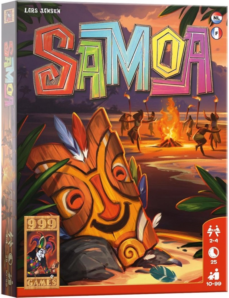 taart Huiskamer terug Samoa kaartspel - 999 Games