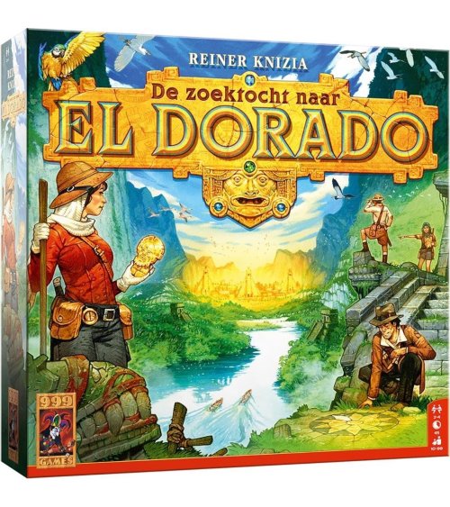 De Zoektocht naar El Dorado bordspel - 999 Games