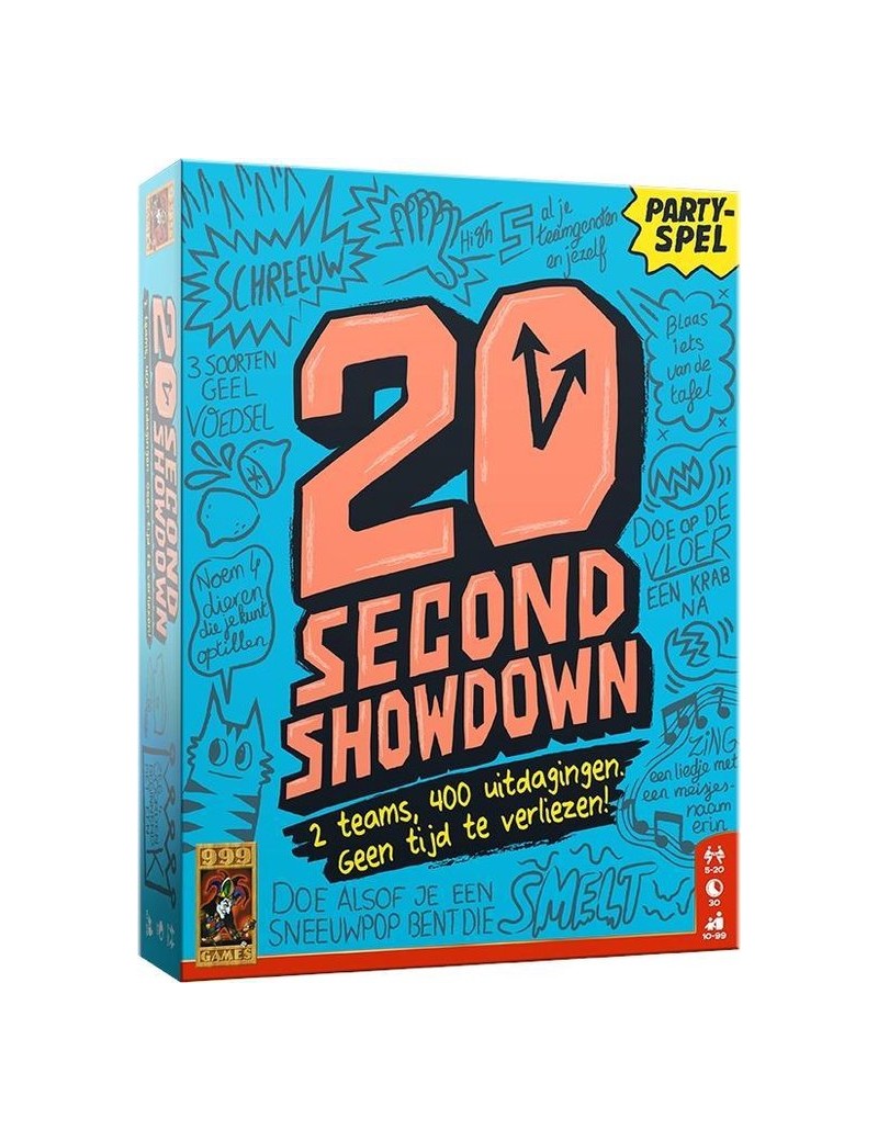 20 Second Showdown partyspel - 999 Games