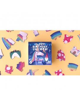 Happy birthday unicorn puzzel 3+ jaar - Londji