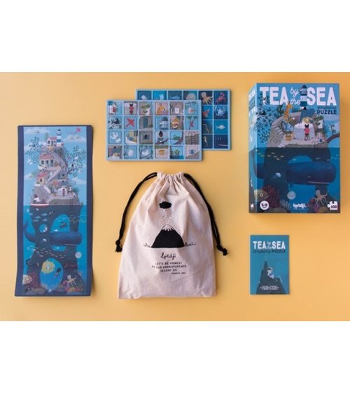 Tea by the Sea puzzel 5+ jaar - Londji