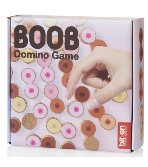 Borsten domino spel - Bitten Design