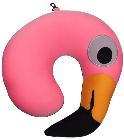 Reiskussen nekkussen flamingo - Bitten Design