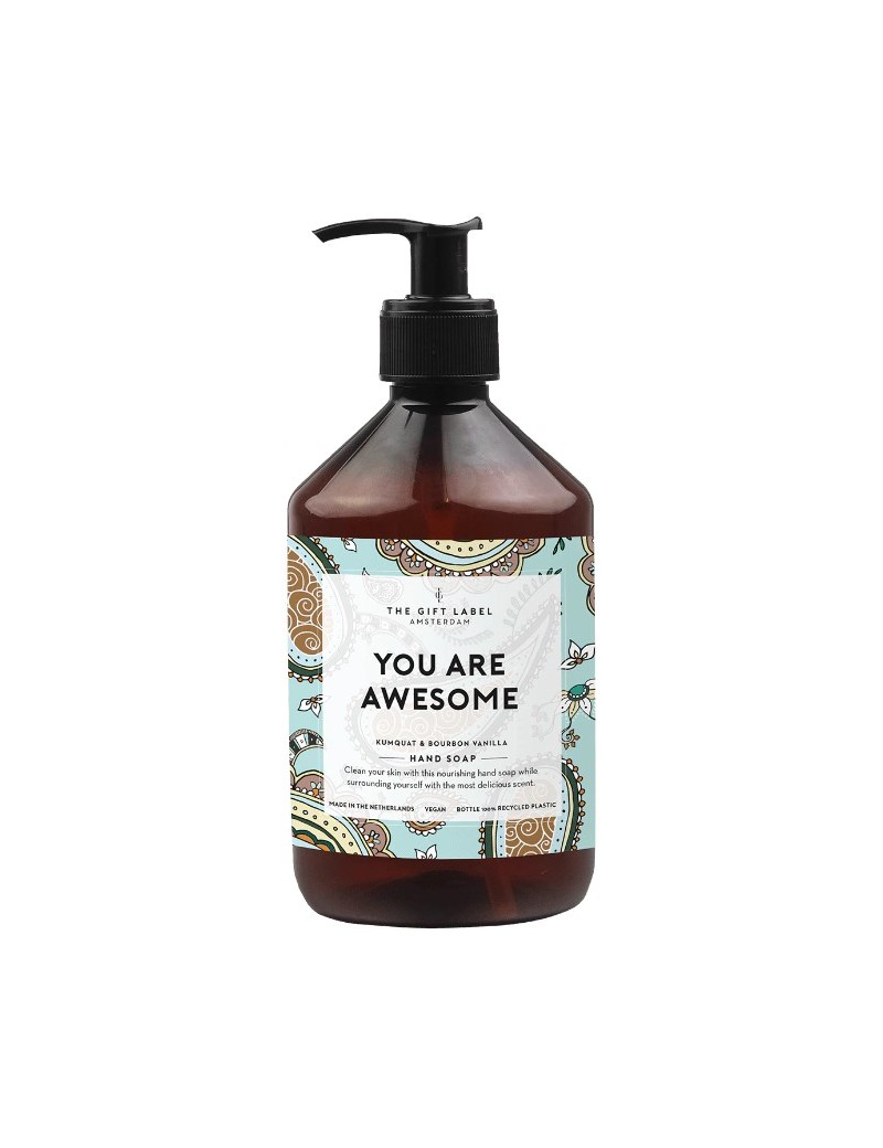 Handzeep You Are Awesome - Kumquat en Vanille - The Gift Label