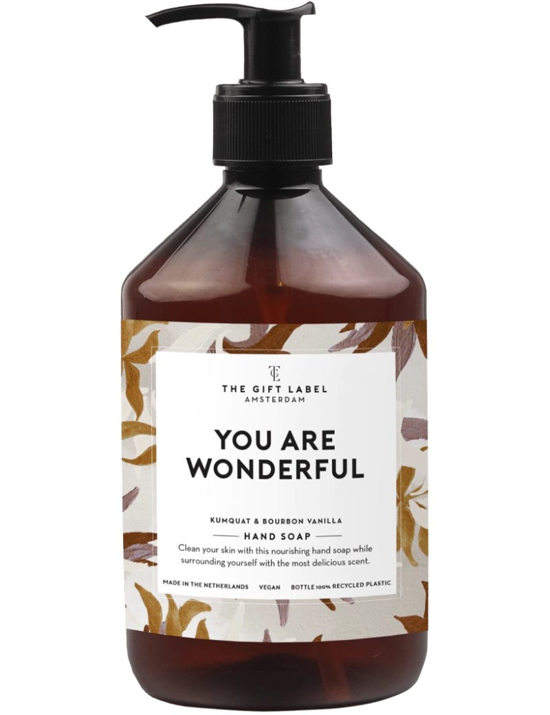 Handzeep You Are Wonderful - Kumquat en Vanille - The Gift Label
