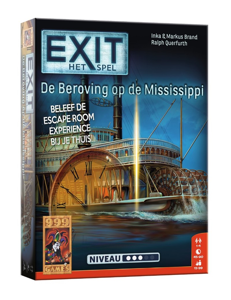 EXIT: De Beroving op de Mississippi - 999 Games