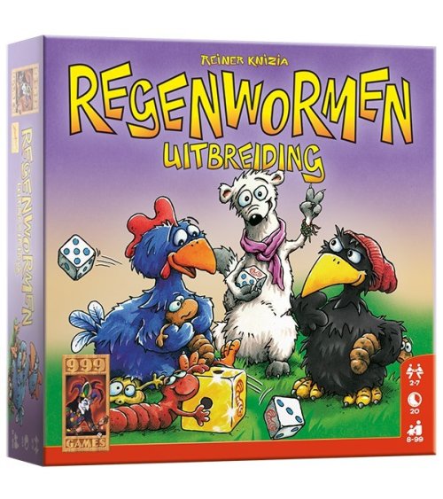 Regenwormen: Uitbreiding - 999 Games