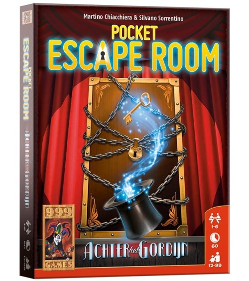 Pocket Escape Room : Achter het Gordijn - 999 Games