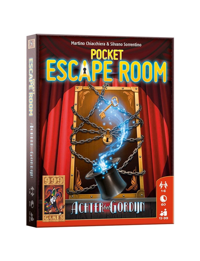 Pocket Escape Room : Achter het Gordijn - 999 Games