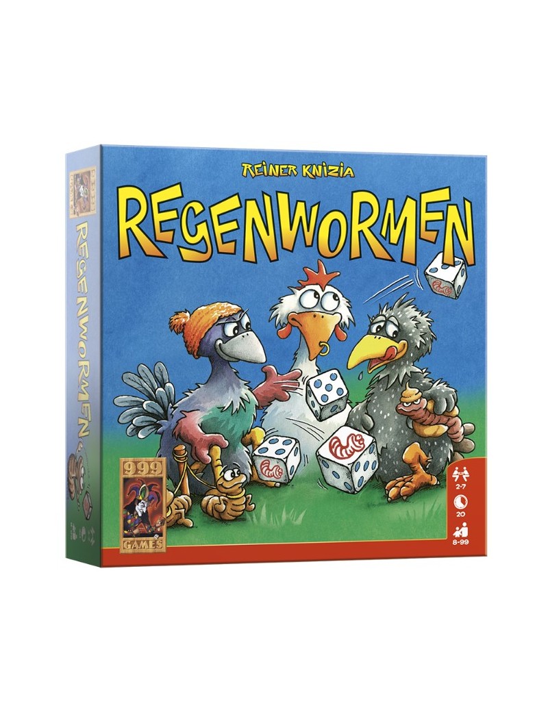 Regenwormen dobbelspel - 999 Games