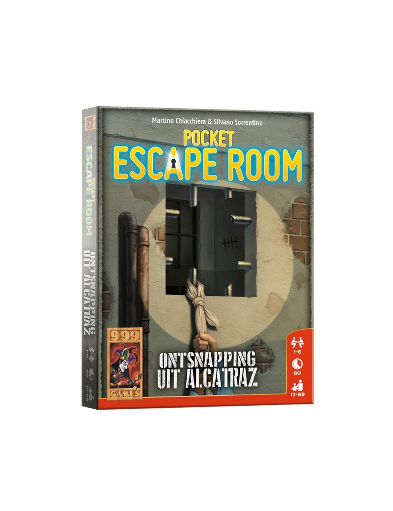 Pocket Escape Room: Ontsnapping Uit Alcatraz escapespel - 999 Games