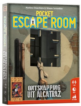 Pocket Escape Room: Ontsnapping Uit Alcatraz escapespel - 999 Games