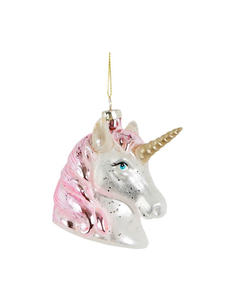 Kersthanger eenhoorn kerstbal unicorn - Sass & Belle